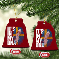 It's in My DNA Ceramic Ornament Sweden Sverige Swedish Map Flag