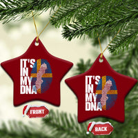 It's in My DNA Ceramic Ornament Sweden Sverige Swedish Map Flag