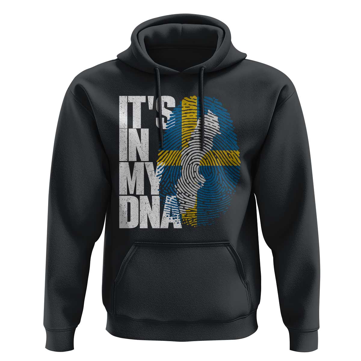 It's in My DNA Hoodie Sweden Sverige Swedish Map Flag