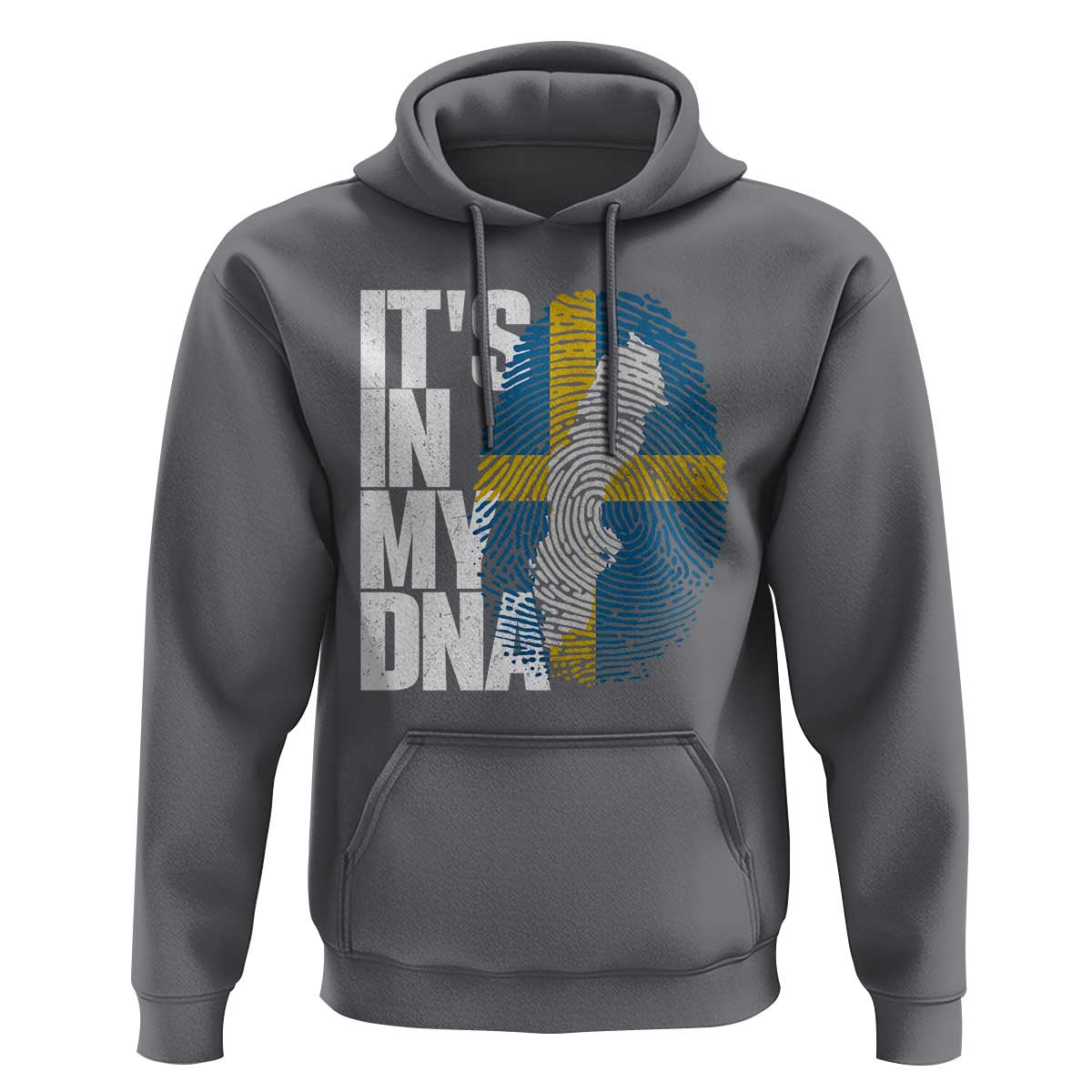 It's in My DNA Hoodie Sweden Sverige Swedish Map Flag
