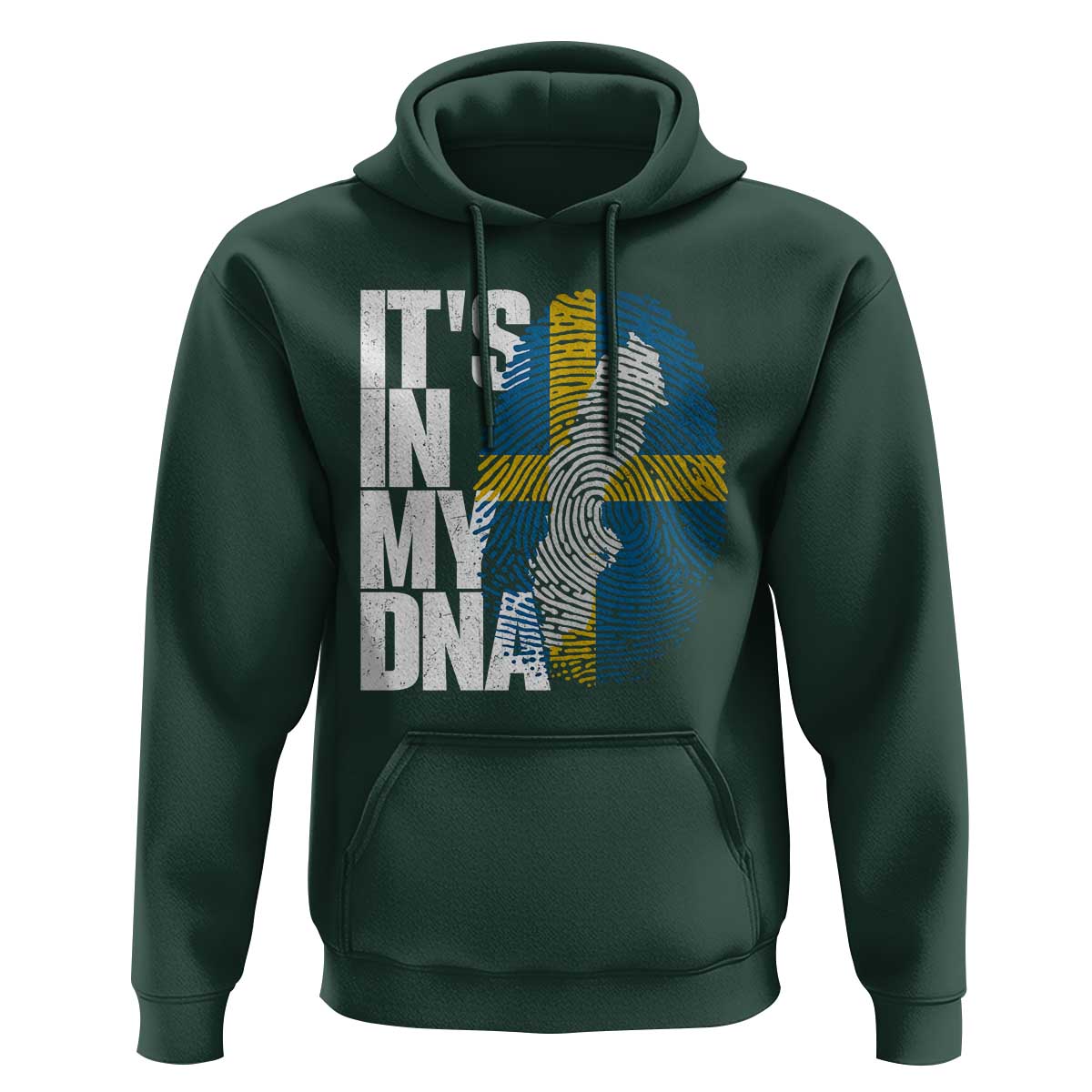 It's in My DNA Hoodie Sweden Sverige Swedish Map Flag
