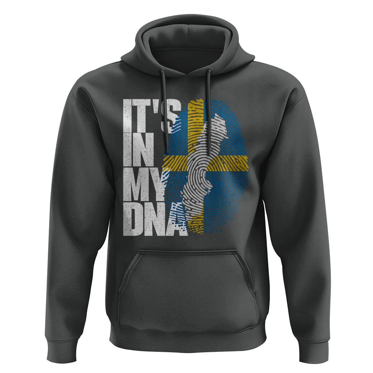 It's in My DNA Hoodie Sweden Sverige Swedish Map Flag