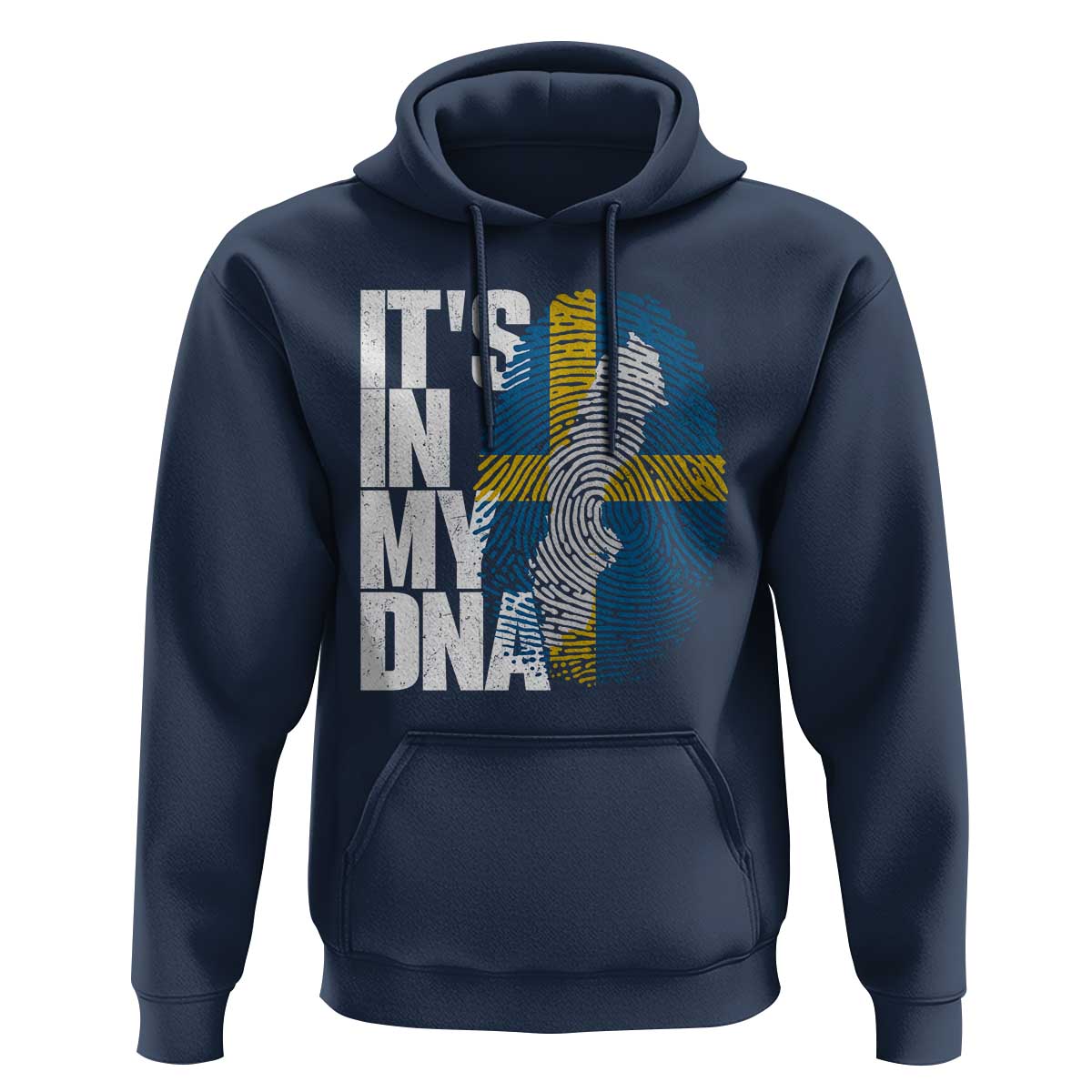 It's in My DNA Hoodie Sweden Sverige Swedish Map Flag