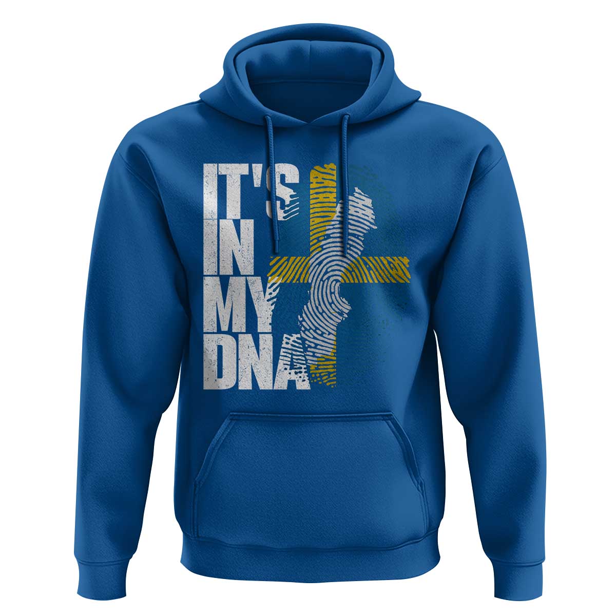 It's in My DNA Hoodie Sweden Sverige Swedish Map Flag