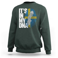 It's in My DNA Sweatshirt Sweden Sverige Swedish Map Flag