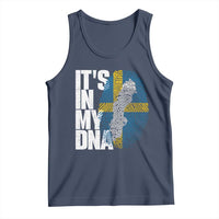 It's in My DNA Tank Top Sweden Sverige Swedish Map Flag