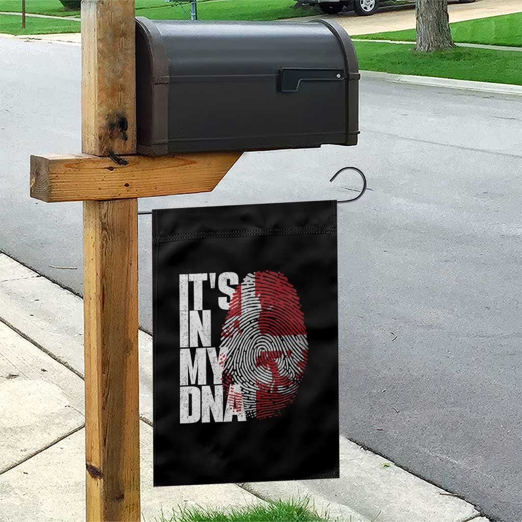 It's in My DNA Garden Flag Denmark Map Flag Danish Gift