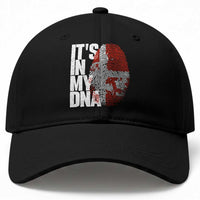 It's in My DNA Baseball Cap Denmark Map Flag Danish Gift