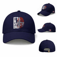 It's in My DNA Baseball Cap Denmark Map Flag Danish Gift