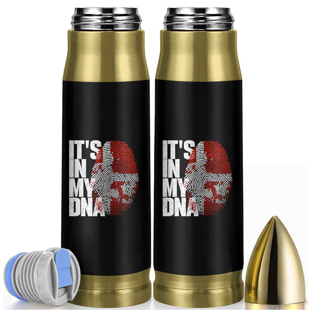 It's in My DNA Bullet Tumbler Denmark Map Flag Danish Gift