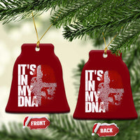 It's in My DNA Ceramic Ornament Denmark Map Flag Danish Gift