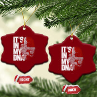 It's in My DNA Ceramic Ornament Denmark Map Flag Danish Gift