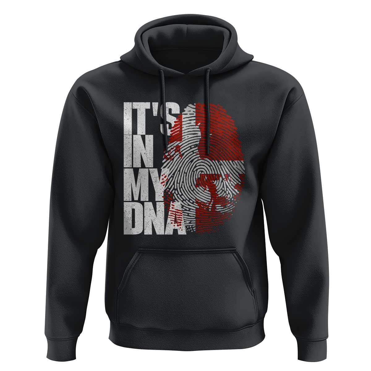 It's in My DNA Hoodie Denmark Map Flag Danish Gift