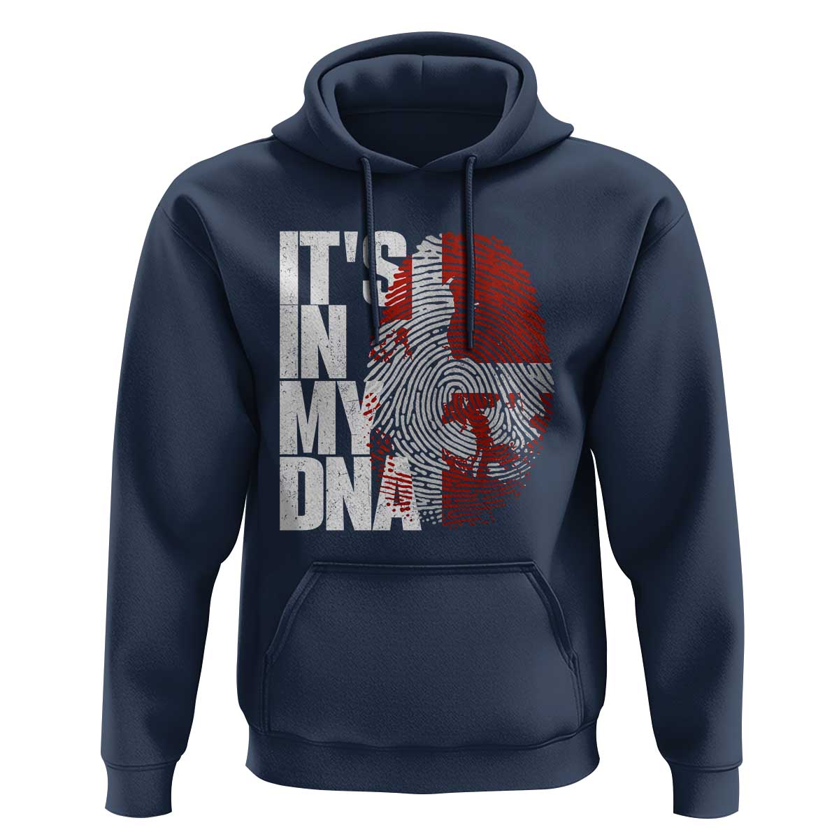 It's in My DNA Hoodie Denmark Map Flag Danish Gift