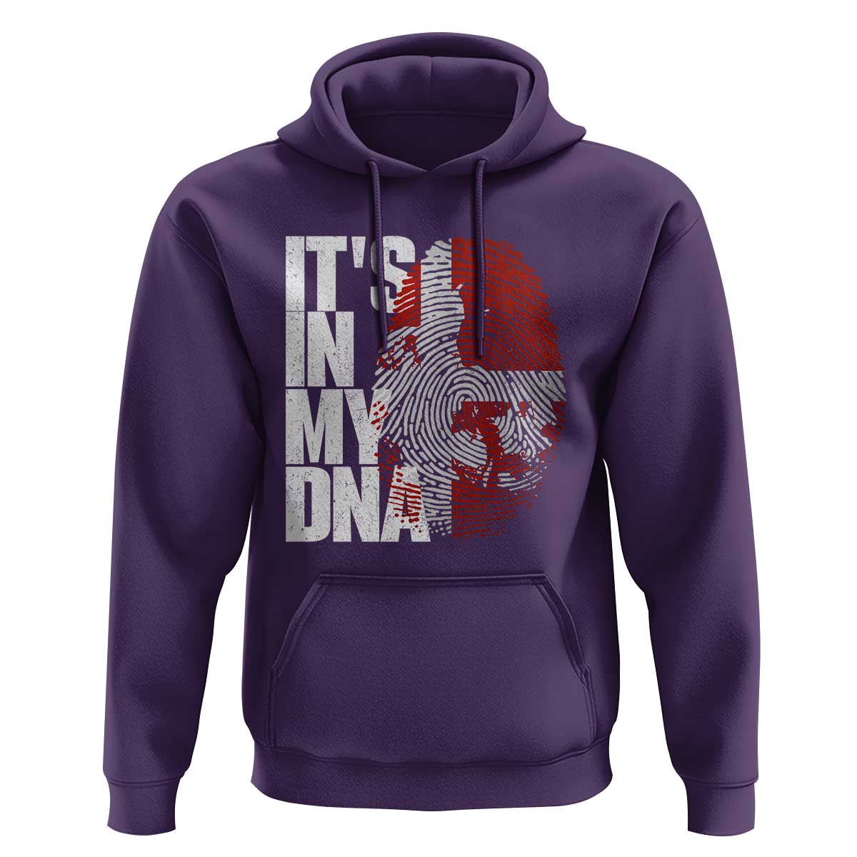 It's in My DNA Hoodie Denmark Map Flag Danish Gift