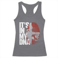 It's in My DNA Racerback Tank Top Denmark Map Flag Danish Gift
