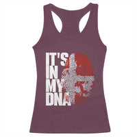 It's in My DNA Racerback Tank Top Denmark Map Flag Danish Gift
