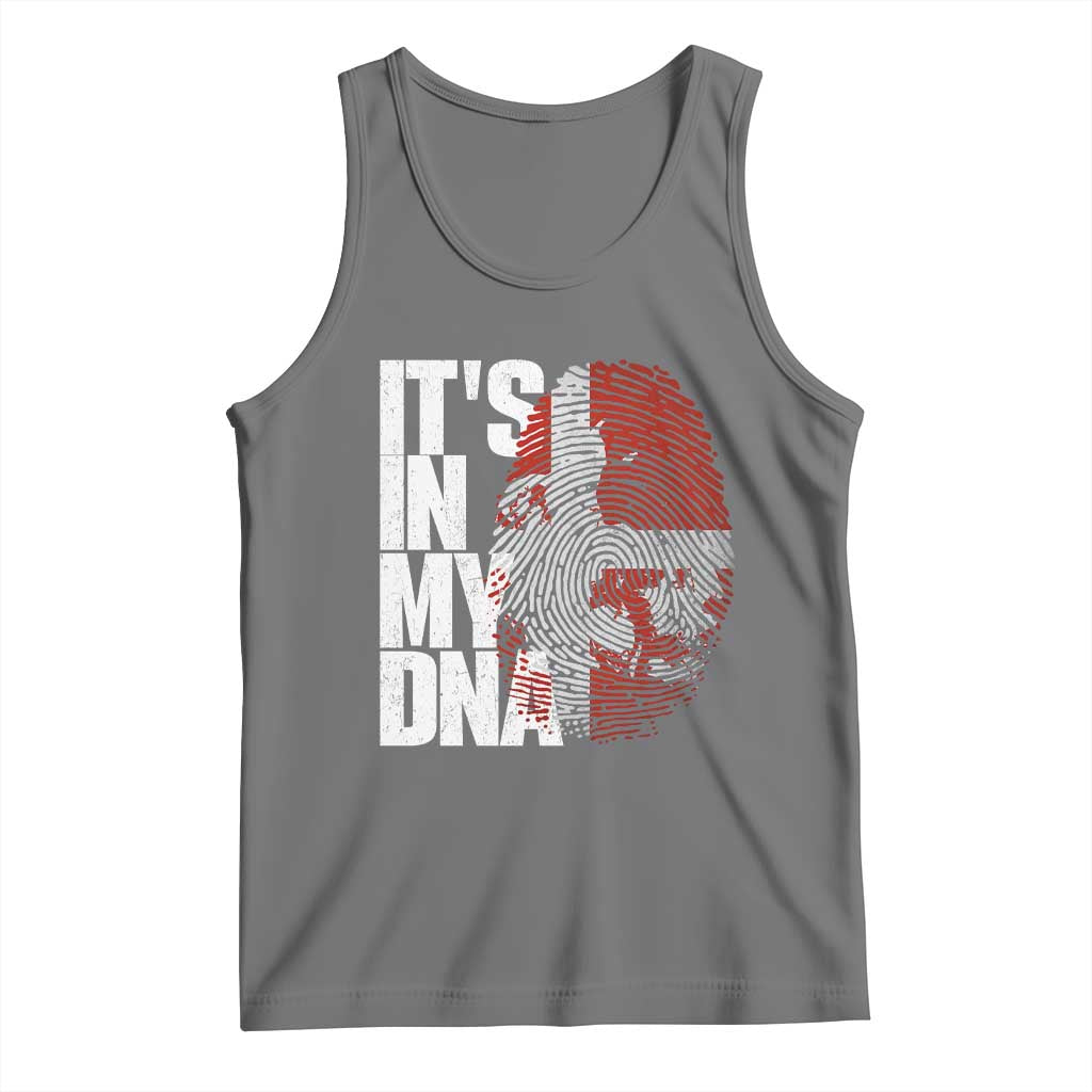 It's in My DNA Tank Top Denmark Map Flag Danish Gift