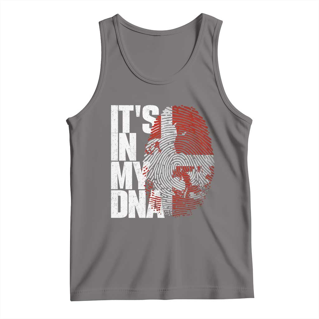 It's in My DNA Tank Top Denmark Map Flag Danish Gift