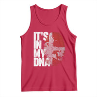 It's in My DNA Tank Top Denmark Map Flag Danish Gift