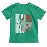 It's in My DNA Toddler T Shirt Denmark Map Flag Danish Gift