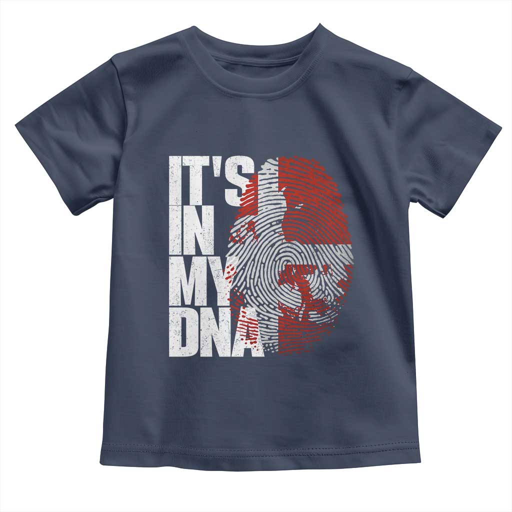 It's in My DNA Toddler T Shirt Denmark Map Flag Danish Gift