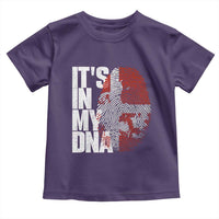 It's in My DNA Toddler T Shirt Denmark Map Flag Danish Gift