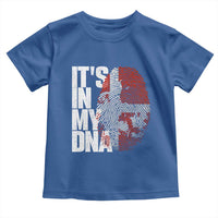 It's in My DNA Toddler T Shirt Denmark Map Flag Danish Gift