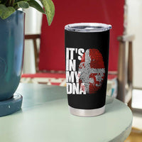 It's in My DNA Tumbler Cup Denmark Map Flag Danish Gift