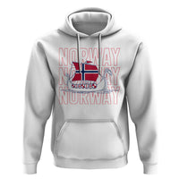 Norwegian Viking Ship Flag Boat Norway Heritage Hoodie