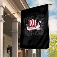 Denmark Flag Viking Ship Danes Danish Roots Dansk Denmark Garden Flag