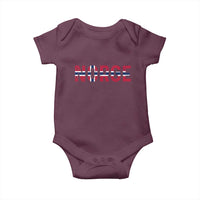 Norge Flag Norway Baby Onesie Norwegian Home Love Family