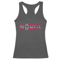 Norge Flag Norway Racerback Tank Top Norwegian Home Love Family