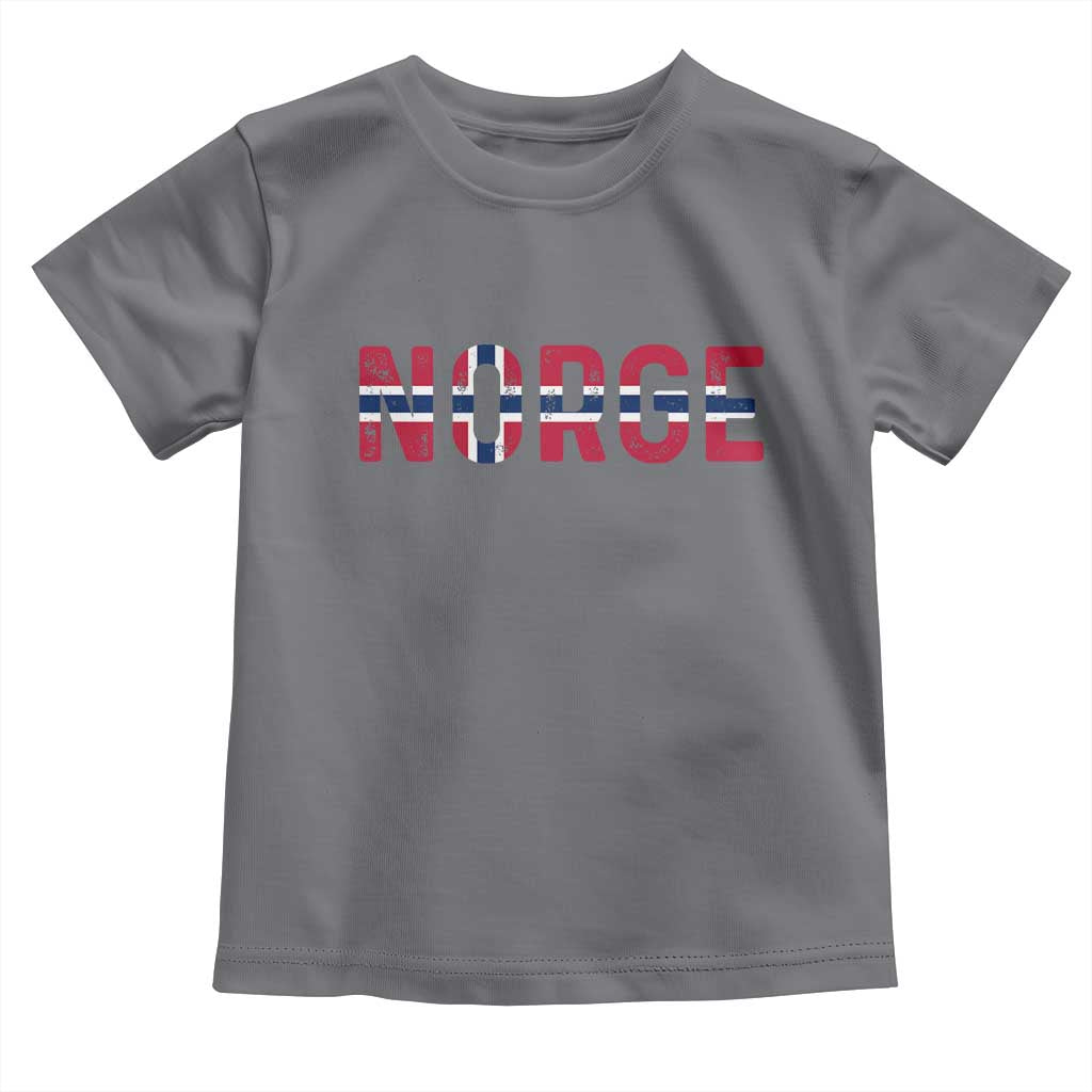 Norge Flag Norway Toddler T Shirt Norwegian Home Love Family