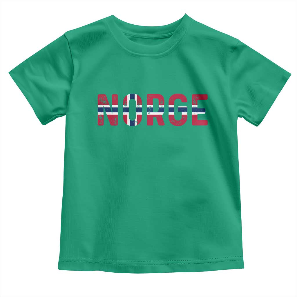 Norge Flag Norway Toddler T Shirt Norwegian Home Love Family