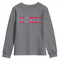 Norge Flag Norway Youth Sweatshirt Norwegian Home Love Family