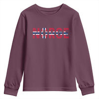 Norge Flag Norway Youth Sweatshirt Norwegian Home Love Family