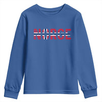 Norge Flag Norway Youth Sweatshirt Norwegian Home Love Family