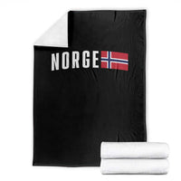 Norway Norge Norwegian Flag Graphic Throw Blanket
