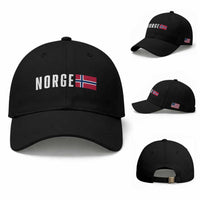 Norway Norge Norwegian Flag Graphic Baseball Cap