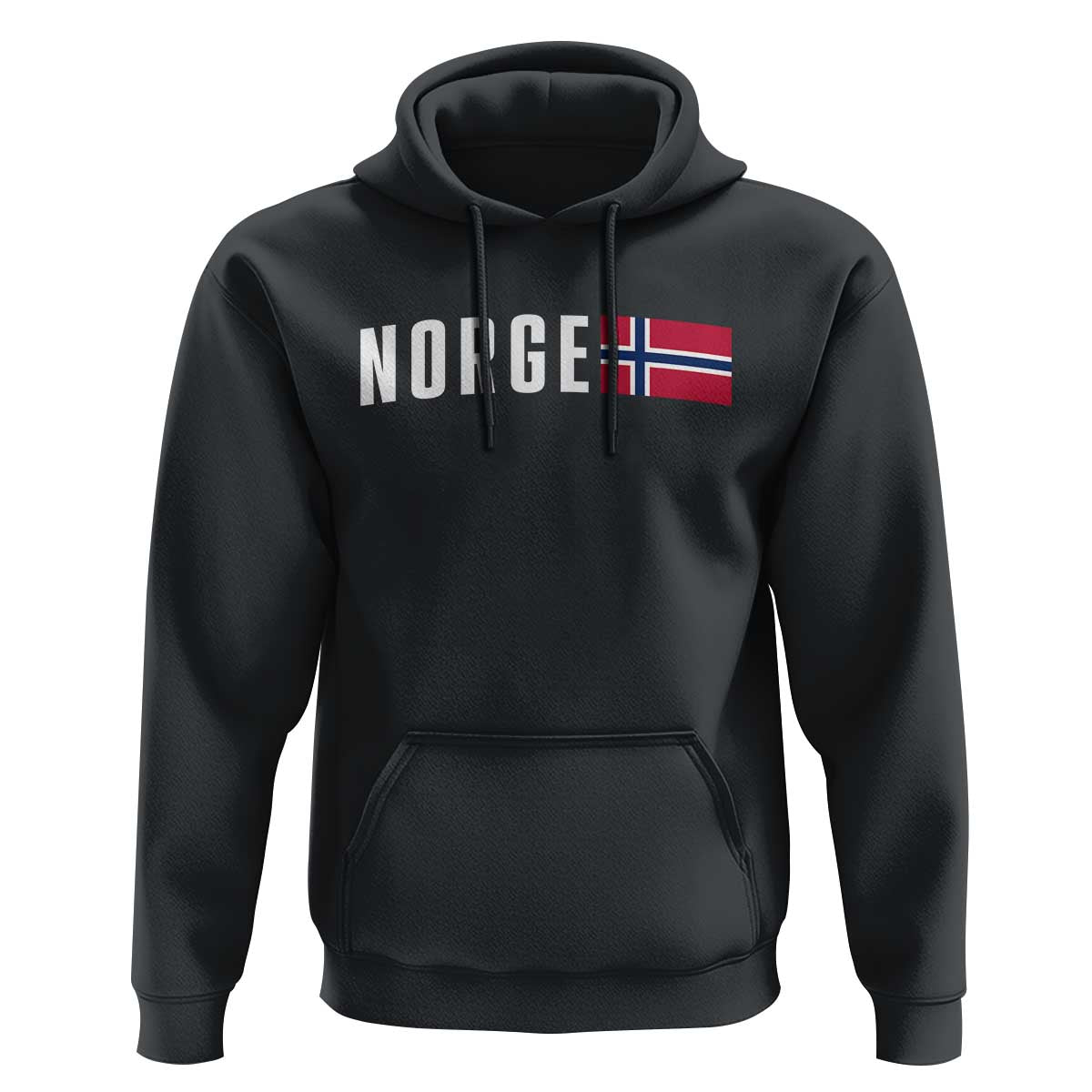Norway Norge Norwegian Flag Graphic Hoodie