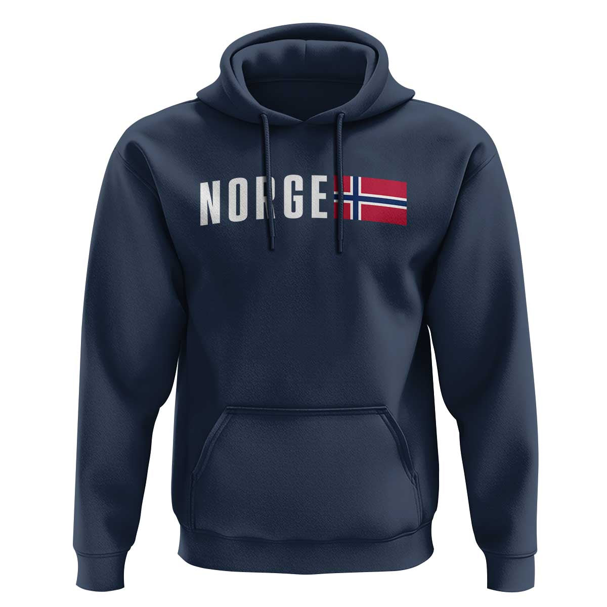 Norway Norge Norwegian Flag Graphic Hoodie
