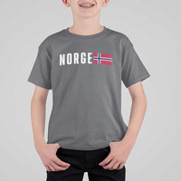 Norway Norge Norwegian Flag Graphic T Shirt For Kid