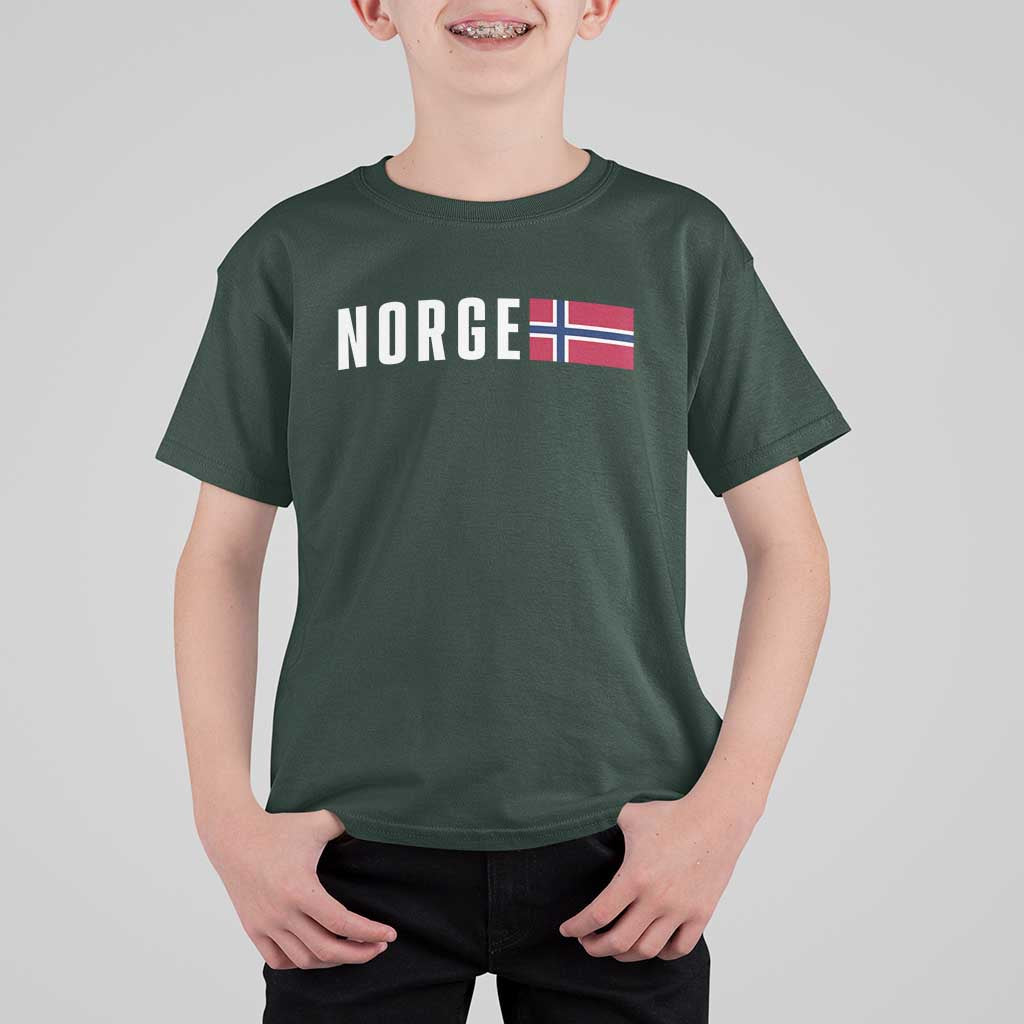 Norway Norge Norwegian Flag Graphic T Shirt For Kid
