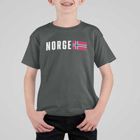 Norway Norge Norwegian Flag Graphic T Shirt For Kid
