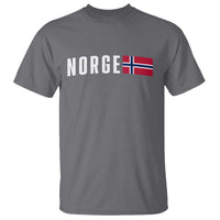 Norway Norge Norwegian Flag Graphic T Shirt