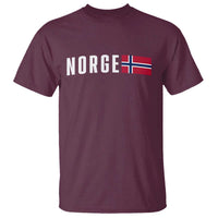 Norway Norge Norwegian Flag Graphic T Shirt