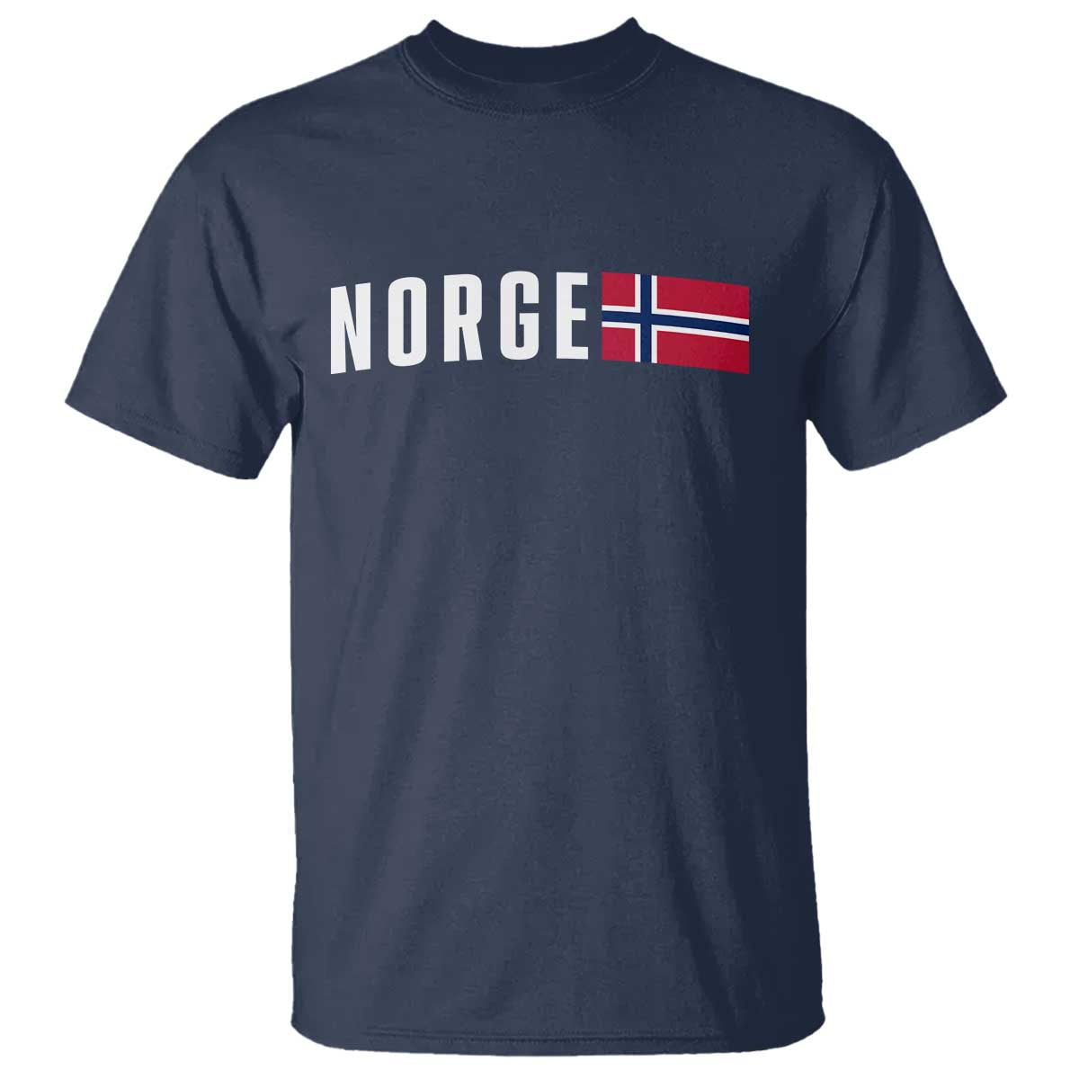 Norway Norge Norwegian Flag Graphic T Shirt