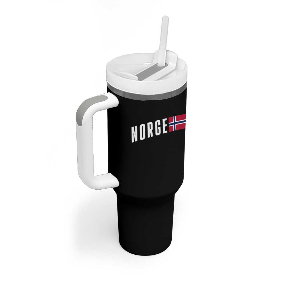 Norway Norge Norwegian Flag Graphic Tumbler With Handle