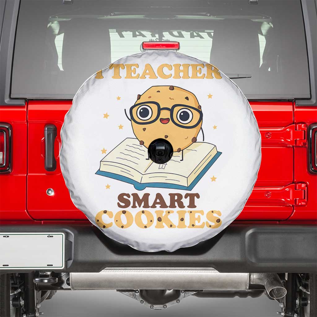 I Teach Smart Cookies Spare Tire Cover Funny Teacher - Wonder Print Shop